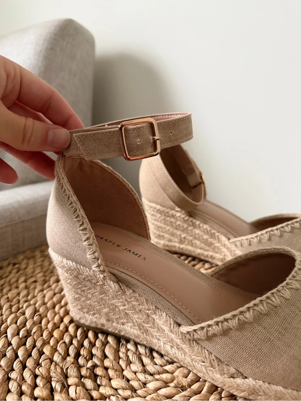 Draper James Espadrille Wedge Sandals